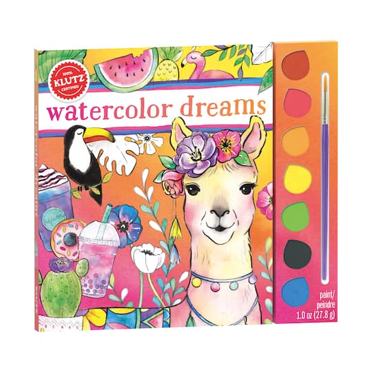 Klutz Watercolor Dreams Painting Kit, One Size, Multiple Colors